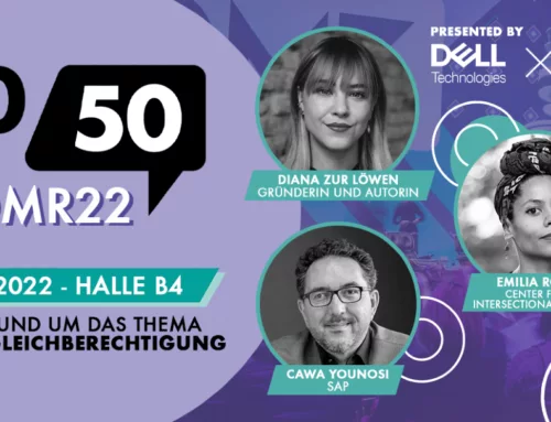 red lemom media auf der OMR im Mai 2022 in Hamburg